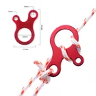 Застежка для веревки для палатки быстрое завязывание узлов, 10 шт., 3 отверстия, противоскользящая, походный, туристический, затягивающий крючков, пряжки для веревки