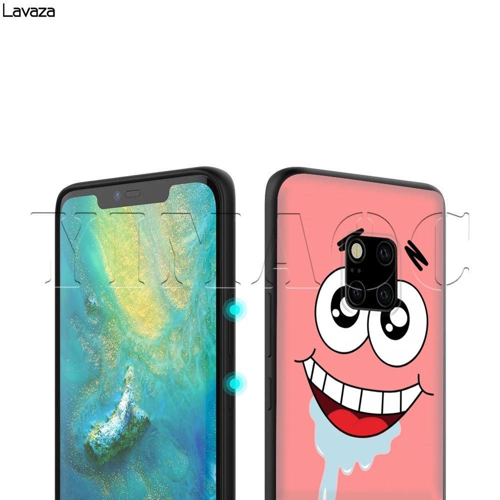 Lavaza Patrick Star Case for Huawei Mate 30 20 Honor 6a 7a 7c 7x 8C 8x 9 10 Nova 3i 3 Lite Pro Y6 2018 |