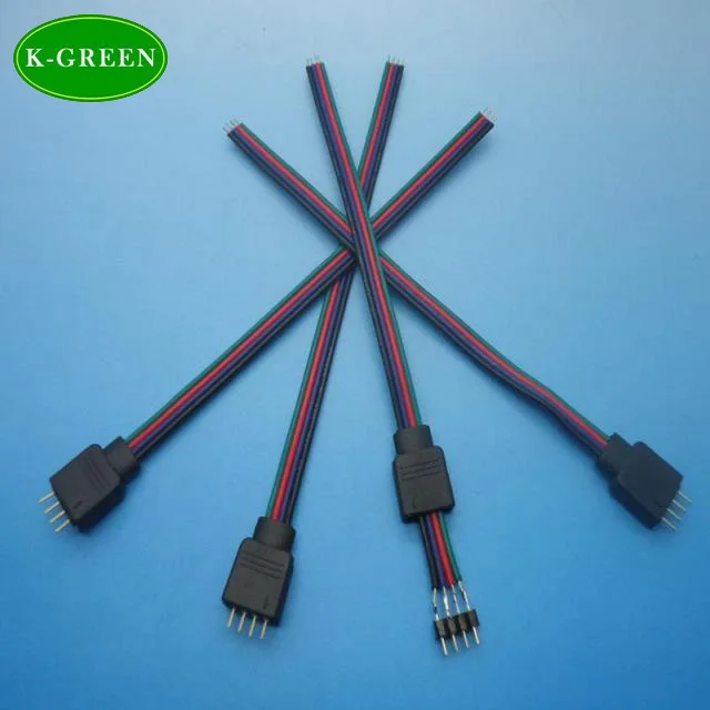 

50X 4pin 5050 RGB LED strip connector free shipping