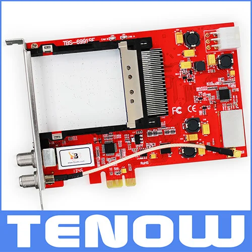 tbs6991se( преемника tbs6991) dvb s2 двойной тюнер двойным ci pcie карты тв просмотра и записи