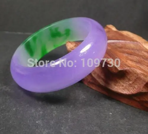 001533 китайский ледяной зеленый лаванды k браслет 60 мм (A0429)|bangle bracelet|chinese banglebracelets &