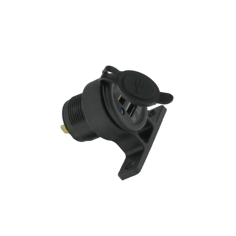 MoFlyeer 12V Dual USB Car Motorcycle Charger Socket Splitter Power Adapter Mobile Phone Charge Waterproof | Автомобили и
