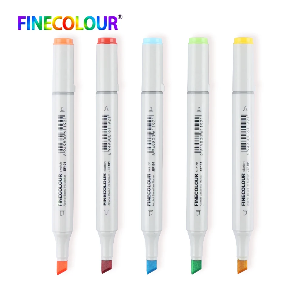 Школьные товары для рукоделия FINECOLOUR маркеры на спиртовой основе