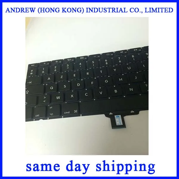 Новая Французская клавиатура A1278 10 шт./лот для Macbook Pro Unibody 2009 2010 2011 2012 года |