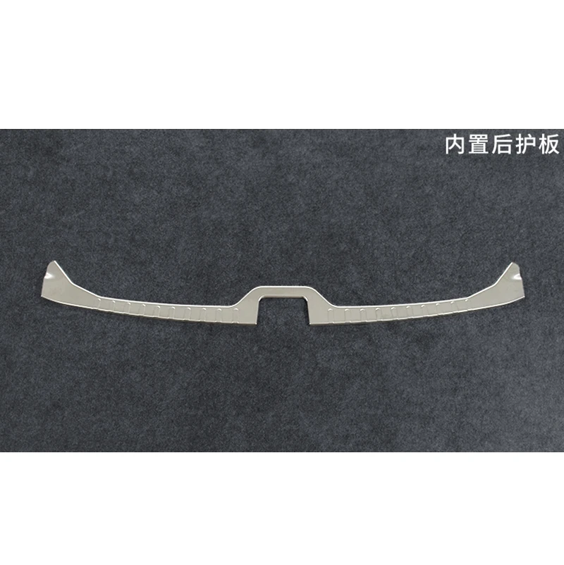 Стайлинг автомобиля внутренняя и внешняя пластина из нержавеющей стали для