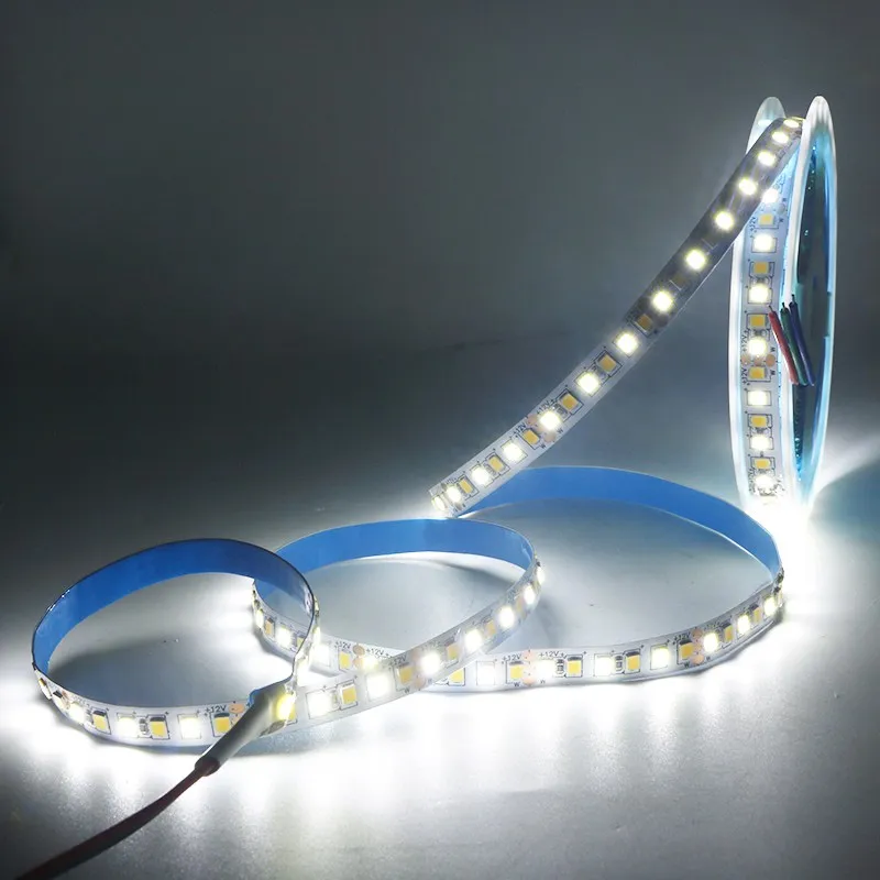 SZYOUMY 5 м Двухцветная светодиодная лента светильник CCT 2835 SMD с регулируемой яркостью 120 светодиодный s/M 180 светодиодный/m WW CW СВЕТОДИОДНЫЙ ленточный светильник s 12V DC