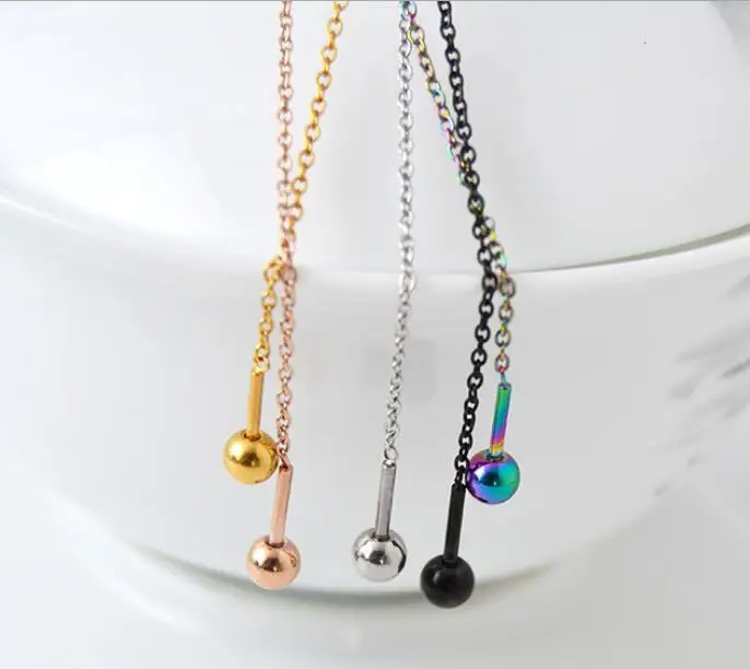 1 шт длинные кисточки цепи крест из нержавеющей стали серьги для мужчин мальчиков