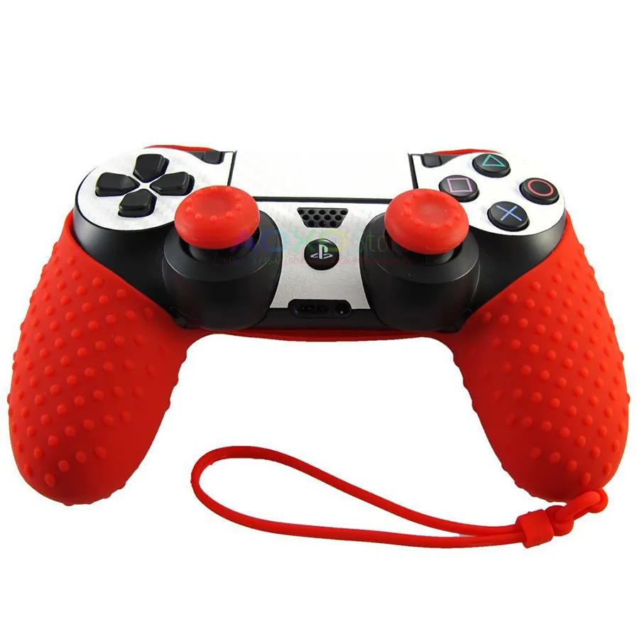 Камуфляжный силиконовый гибкий гелевый резиновый чехол AOXO для контроллера Sony