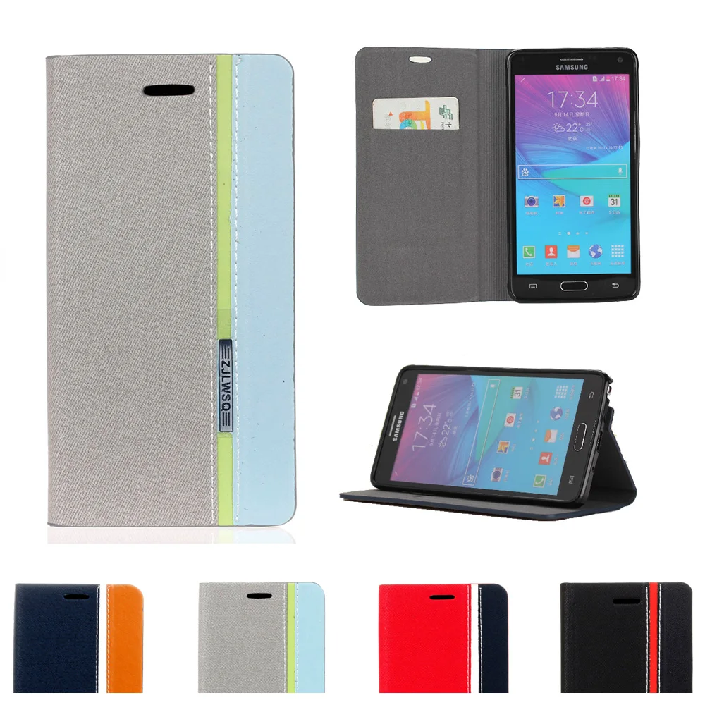 Флип чехол для Samsung Galaxy Note 4 N910F N910C N910G N910T кожаный телефона Note4 SM N910G|case galaxy note ii|galaxy s3