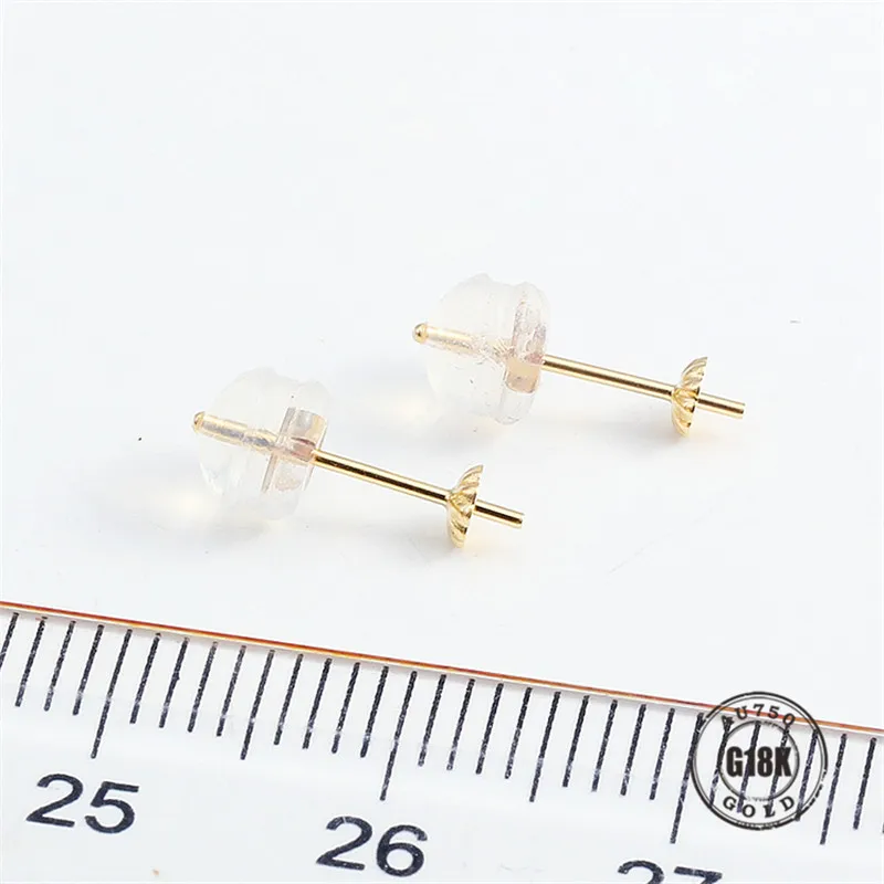 Дизайн, круглые серьги 14-Solid 18 K, аксессуары из твердого золота, серьги для женщин и девушек, романтическое ювелирное изделие для изготовления свадебных украшений, прекрасный подарок