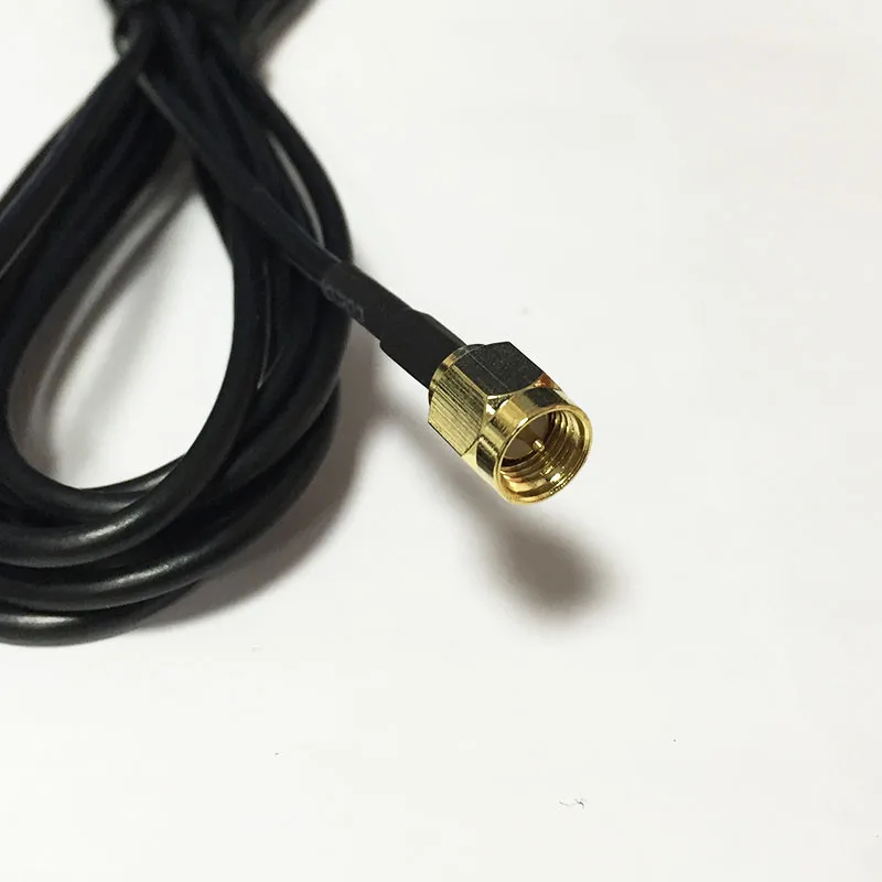 GSM антенна 900-1800Mhz 7dbi маленькая присоска Магнитная база антенна OMNI с 3 м кабелем SMA разъем#2 4g антенна для модема