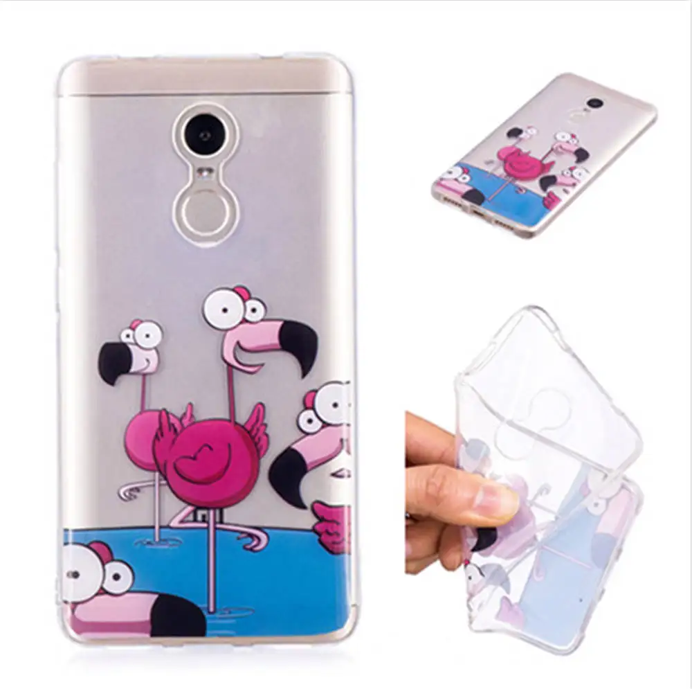 Transparent IMD TPU Phone Cases Covers For Xiaomi Redmi Note 4 Global On Note4 Dual SIM 32GB 64GB | Мобильные телефоны и