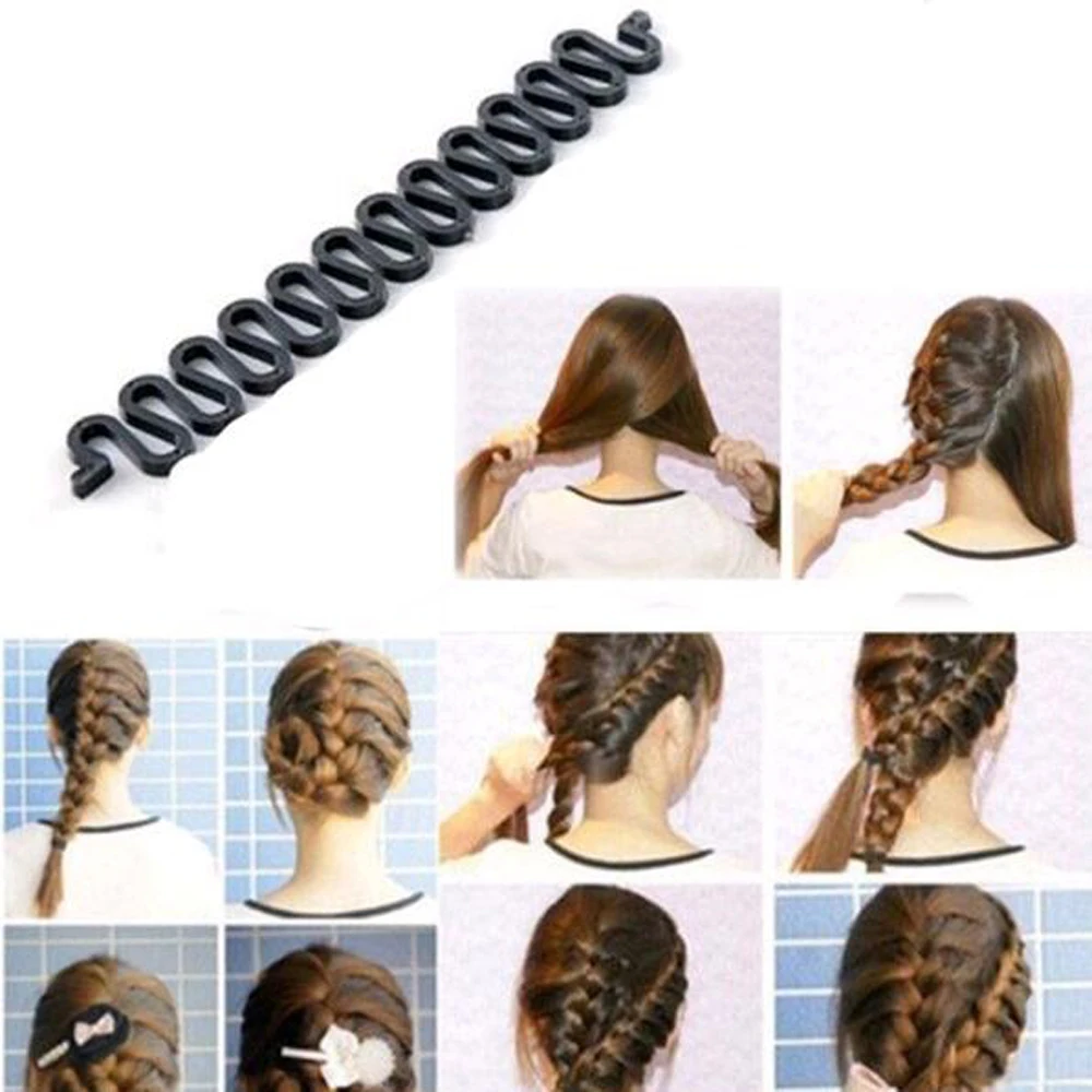 1 шт. Женские французские приспособление для Плетения КОС Braider крючок с магией
