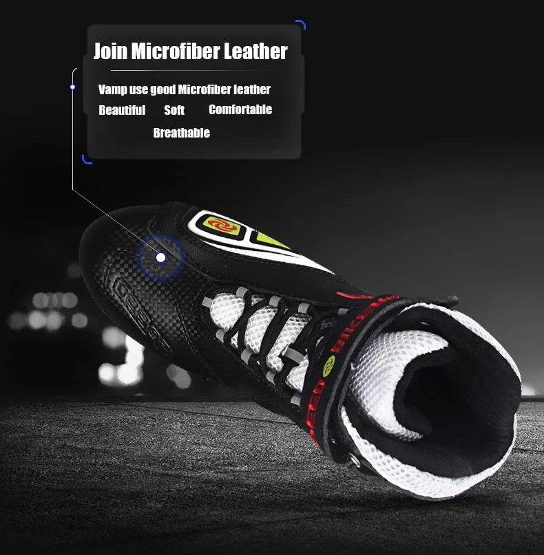 Pro-biker speed мотоботы мужские Bota Мотокросс Botas мото обувь для катеров Мотогонки карьера велосипед скорость сапоги