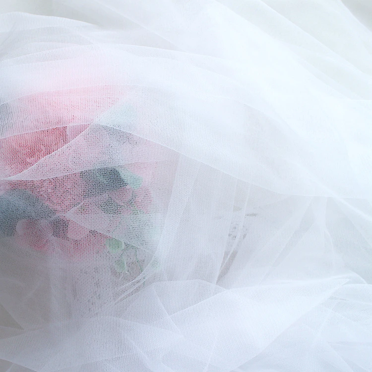 1 5 метра в ширину мягкий газ кружево ткань сетка тюль марля для домашнего декора