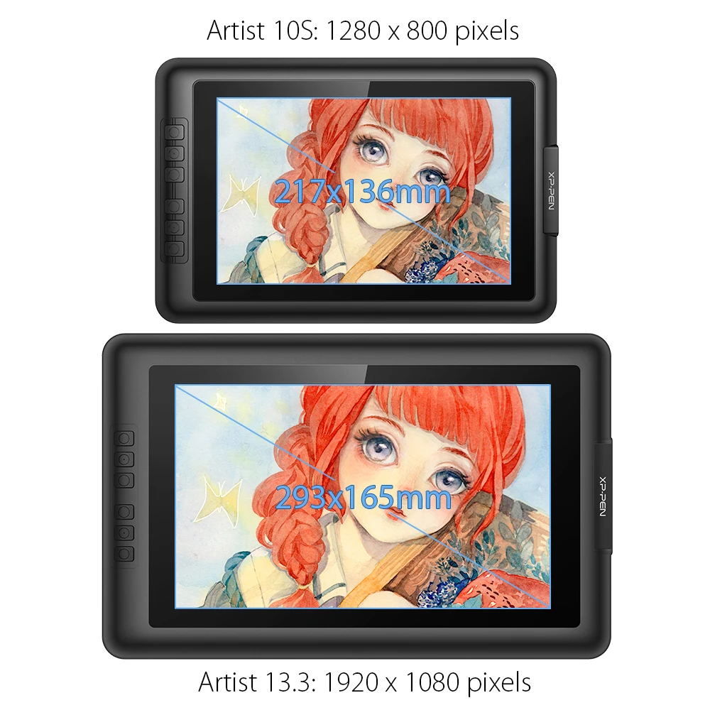 XP-Pen Artist13.3V2 13," ips графический монитор для рисования ручка планшет ручка дисплей с чистым набором и перчаткой для рисования