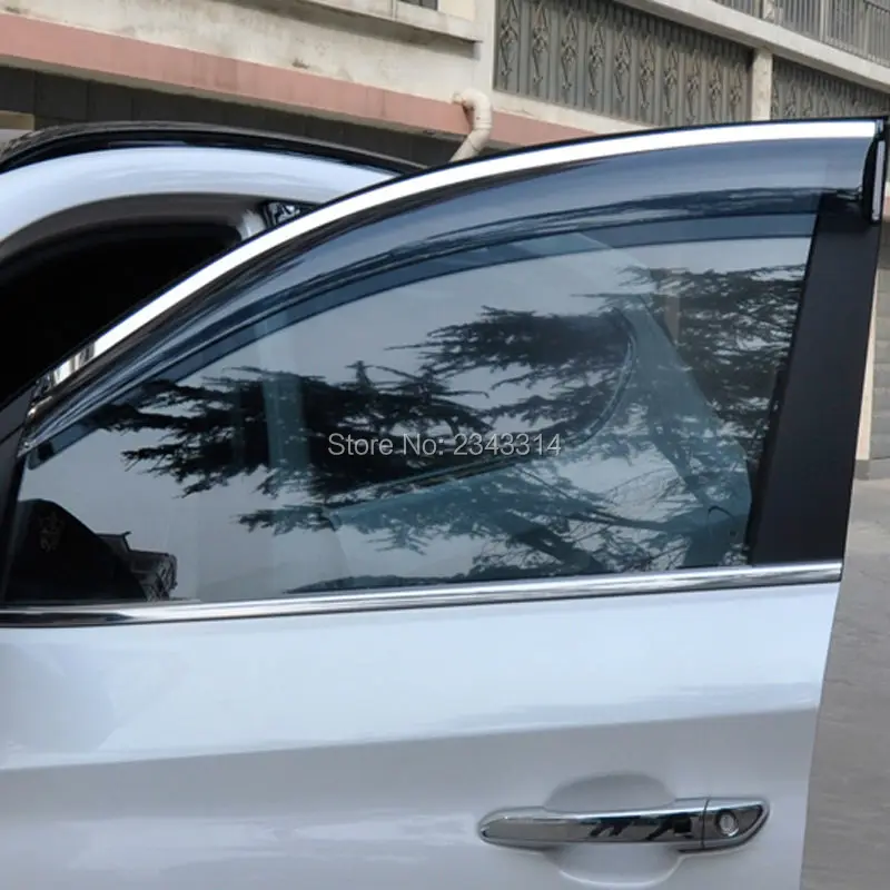 Для hyundai Tucson 2015 2016 боковое окно козырек вентиляционные шторы Защита от солнца и