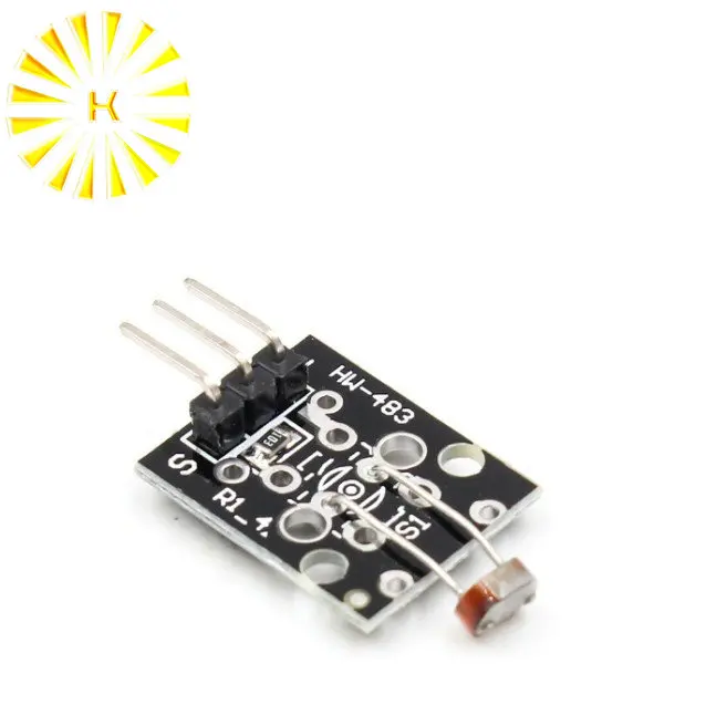 3 контактный Фоточувствительный модуль датчика обнаружения света с оптическим