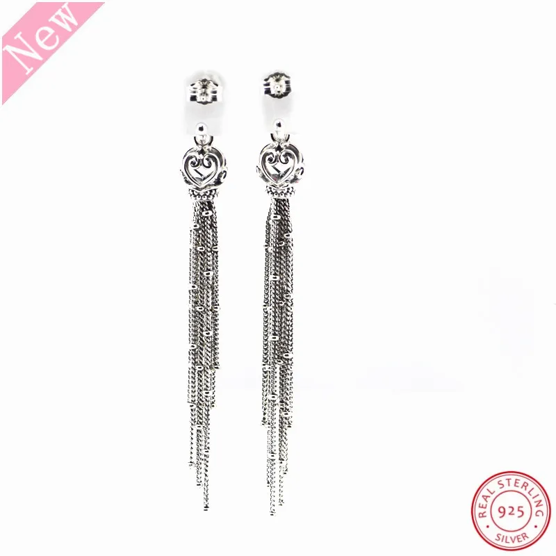 Весенняя коллекция 2018 висячие серьги с Зачарованными кисточками для женщин