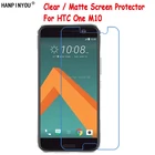 Защитная пленка для HTC One M10 5,2 дюйма, матовая защитная пленка с антибликовым покрытием и ткань для очистки