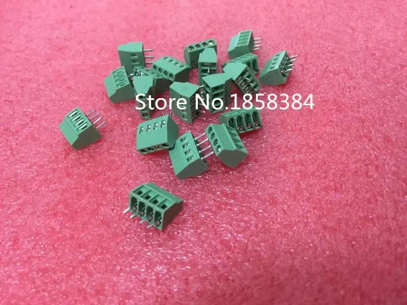 10 шт. 4 полюса/4 Pin 2 54 мм/0 1 &quotPCB Универсальный винтовой клеммный блок разъем|screw