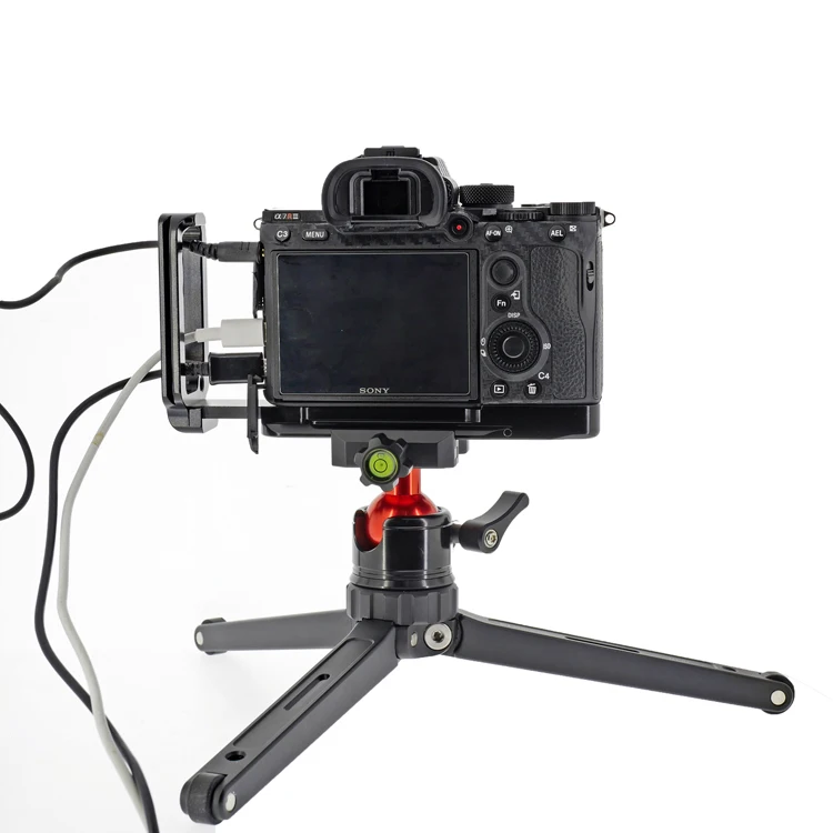 peipro Aviation alloy aluminum quick Release L-plate bracket camera Hand Grip for A7M3 A7R3 A9 V2 cameras | Электроника