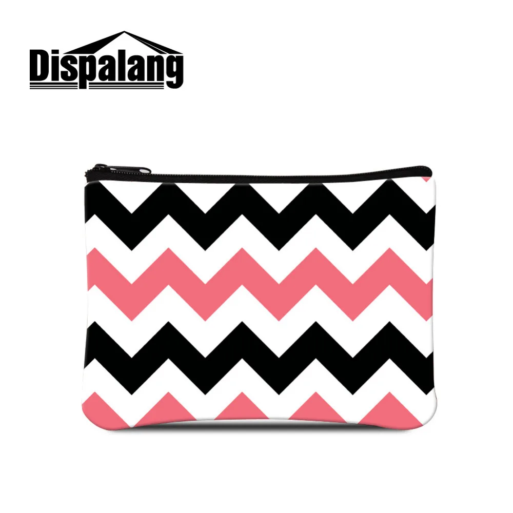 Dispalang женские кошельки в полоску с принтом сорняки милые мини сумки для денег