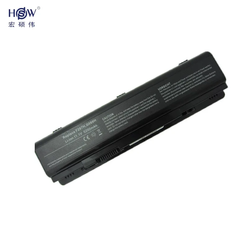 HSW 5200 мАч Сменный аккумулятор для ноутбука F287F R988H F287H F286H Dell Inspiron 1410 Vostro A840 A860 1014 1015
