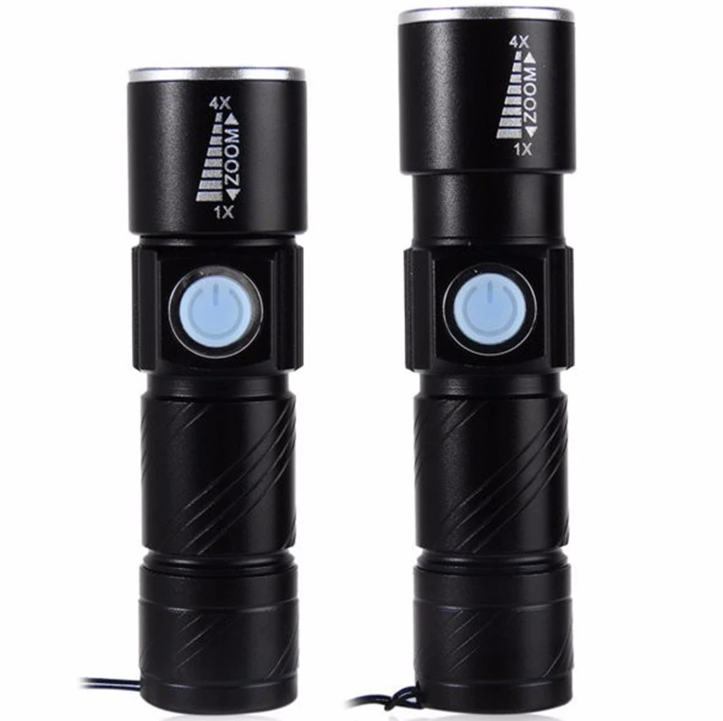 3000LM Q5 СВЕТОДИОДНЫЙ USB flash light водонепроницаемый Супер Яркий Тактический