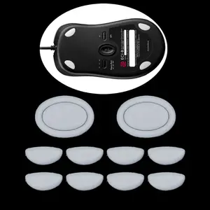 Игровая мышь с тигром 2 компл.упак., коньки для игровой мыши ZOWIE EC1-BEC2-B, белая мышь с закругленными краями