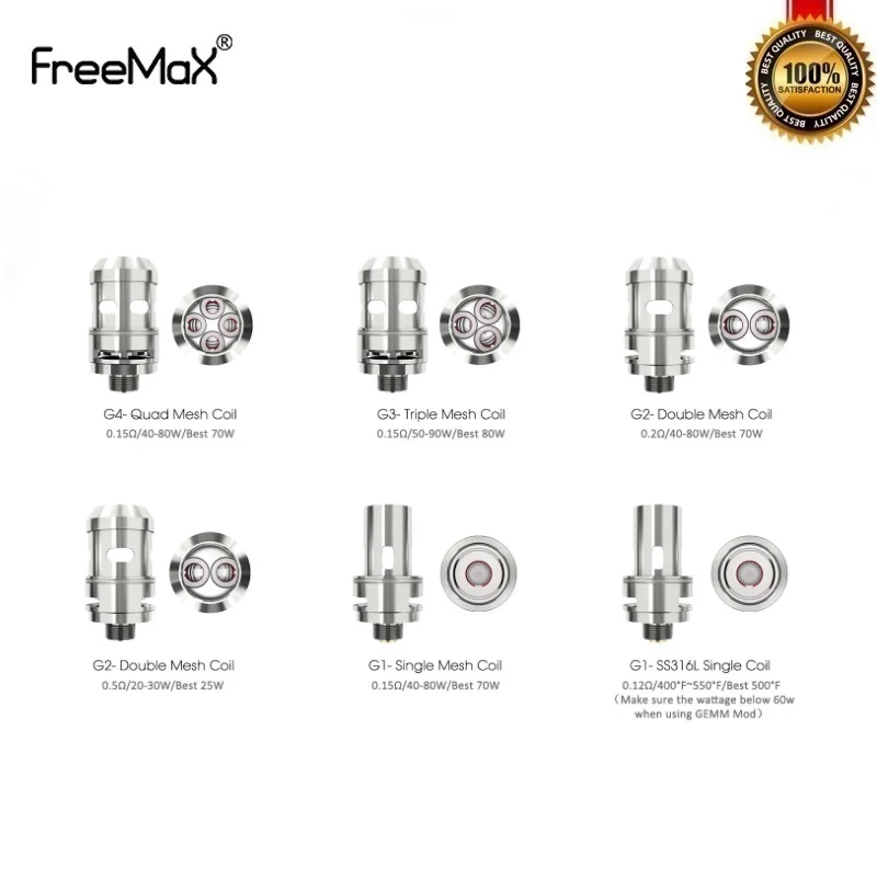 Новый стартовый набор Freemax GEMM 80 Вт встроенный 2900 мАч с Одноразовые 5 мл бак PCTG