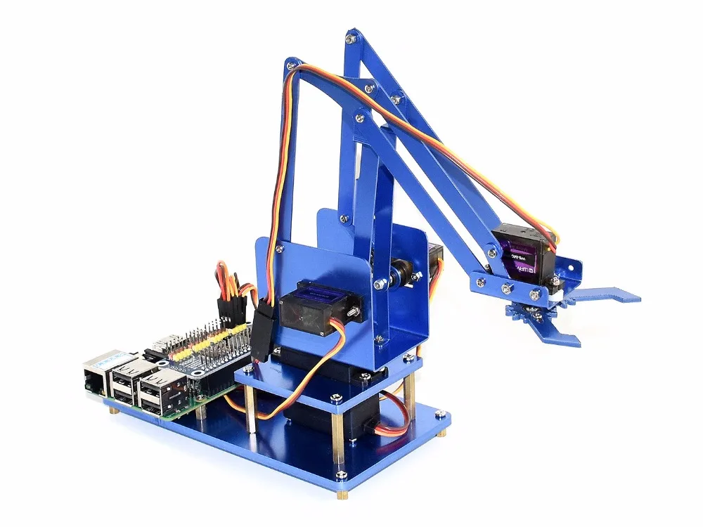 Металлическая рукоятка робота для Pi (для европы) Raspberry 4 DOF легкое управление