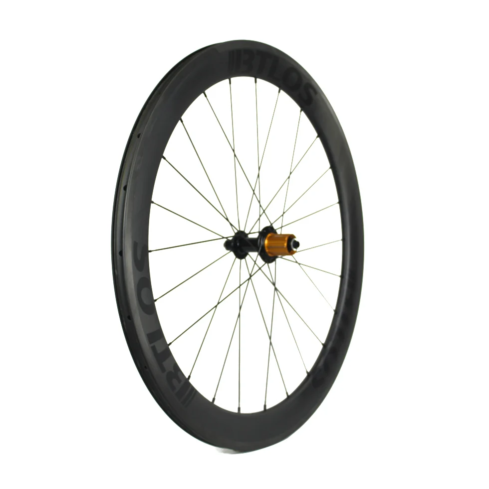 Колесная пара 700c асимметричная 50 мм глубокое легкое колесо 1350 г гарантия 2 года