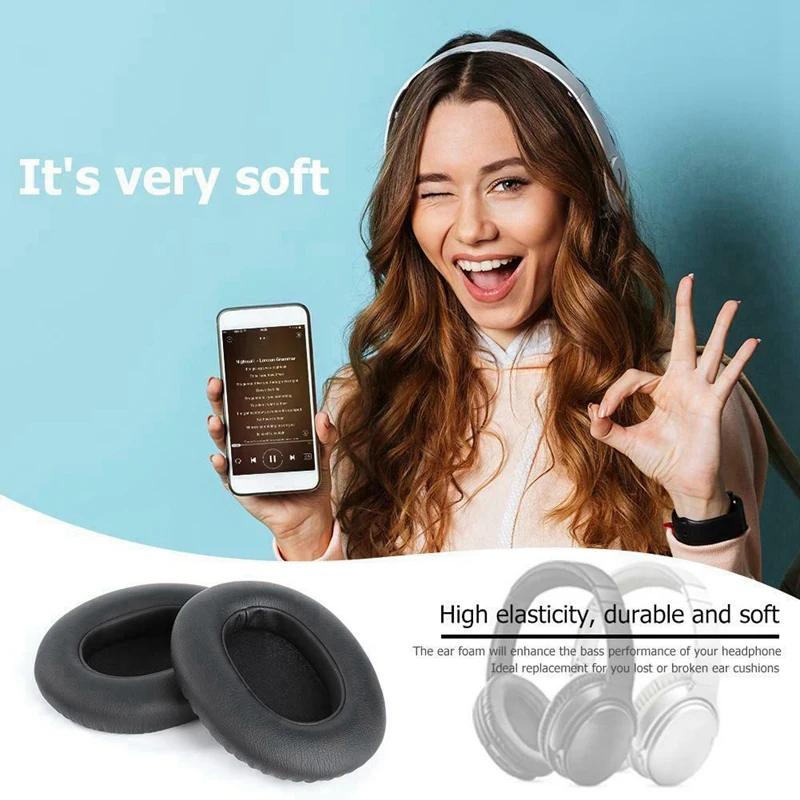 1 пара замена уха подушка из пены с эффектом Earpad для Edifier W830Bt наушники