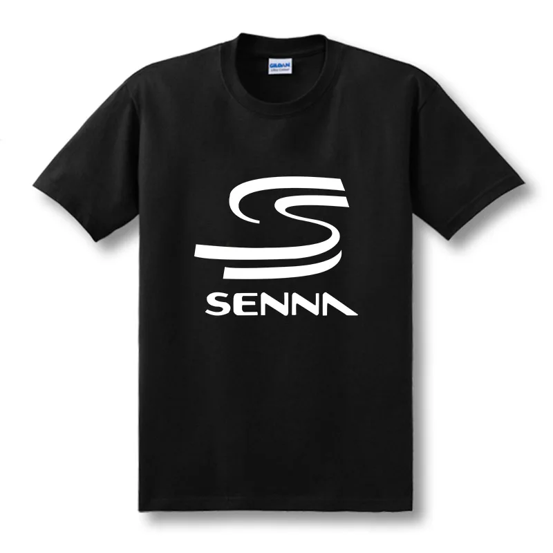 Мужская футболка с короткими рукавами HERO F1 AYRTON SENNA Повседневная Размеры S ~ 2XL
