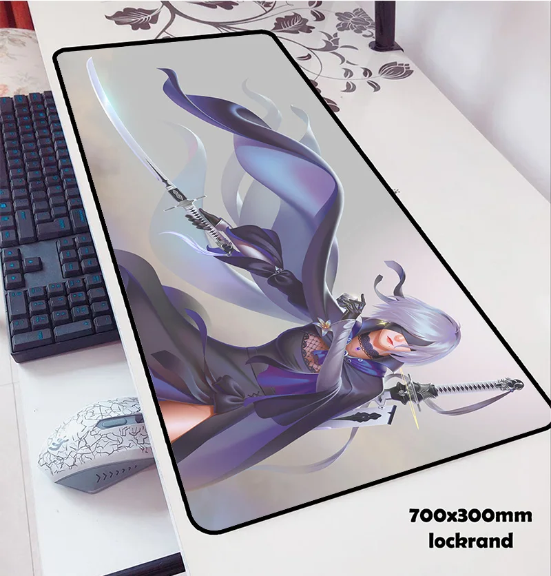 NieR Automata padmouse 700x300x2 мм коврик для мыши notbook компьютерный дешевый игровой геймер
