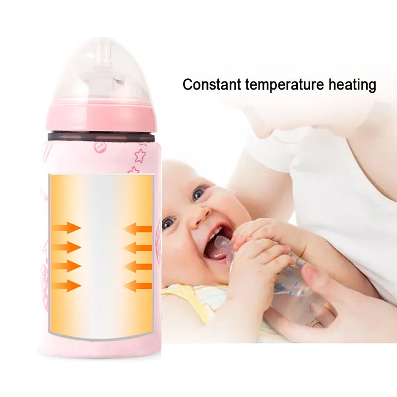 USB грелка для детских бутылочек подогреватель молочной воды портативная