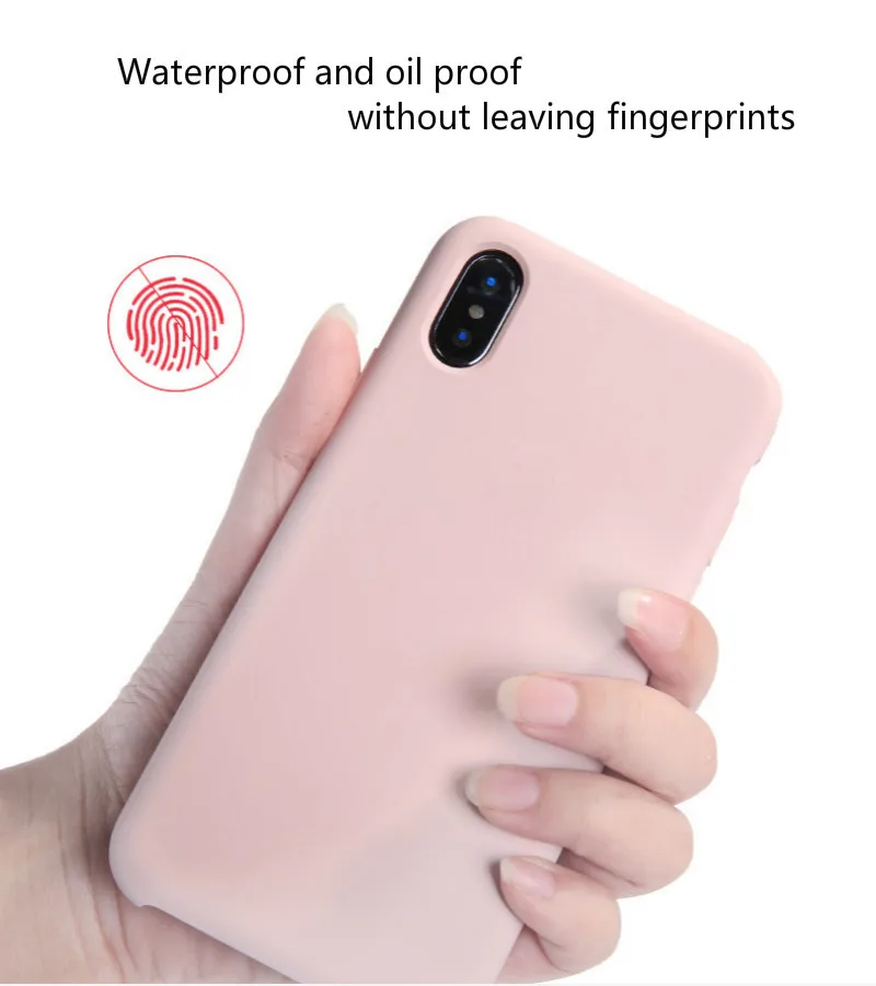Оригинальный офисный силиконовый чехол Xindiman для iphone XS XR XSMAX задняя крышка iPhone 7 plus
