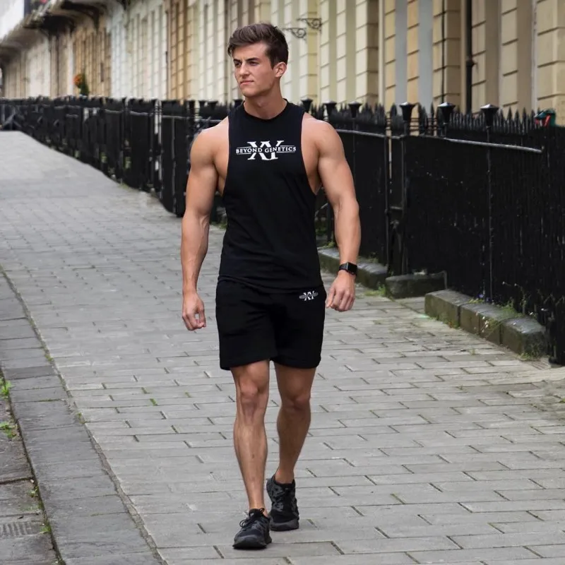 2018 фуфайка Для мужчин s майка футболка бодибилдинг оборудовать t Фитнес золотые