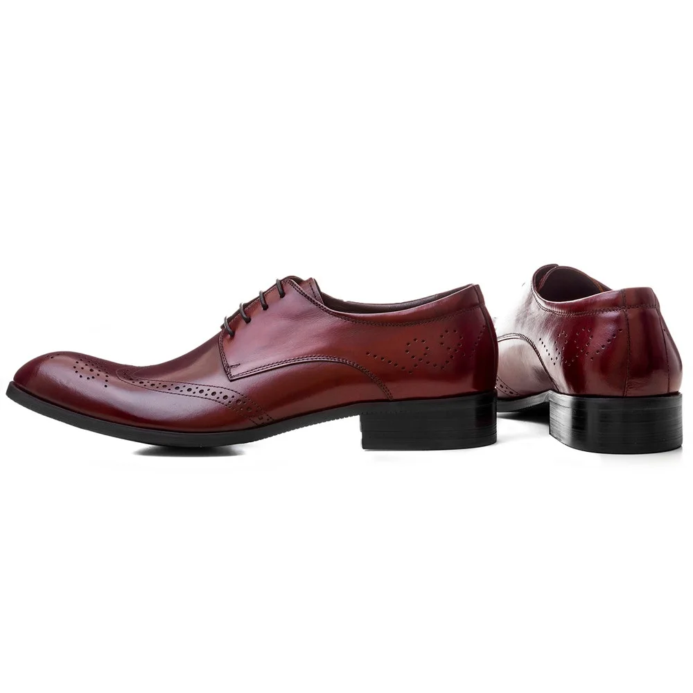 Мужские туфли оксфорды из натуральной кожи большие размеры|shoes men|shoes men businessshoes