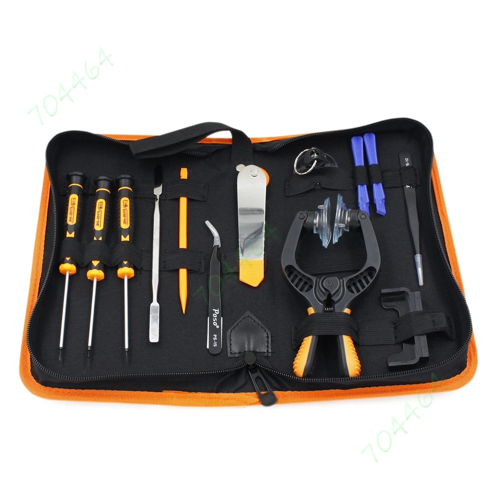 Сумка для инструментов 12 в 1 отвертки роликовый инструмент открывания и ремонта