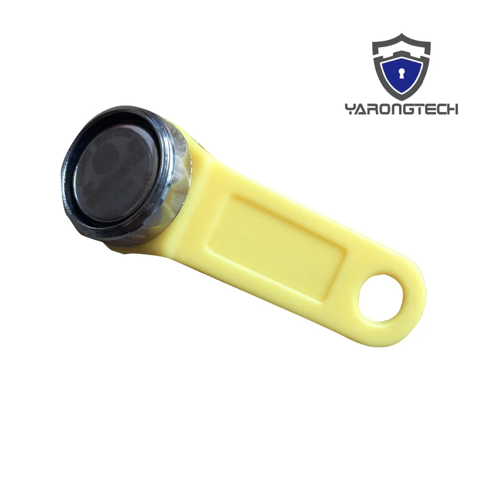 Ibutton DS1990A-F5 с металлическим кольцом TM1990 желтый красный черный (комплект из 5 шт.) |