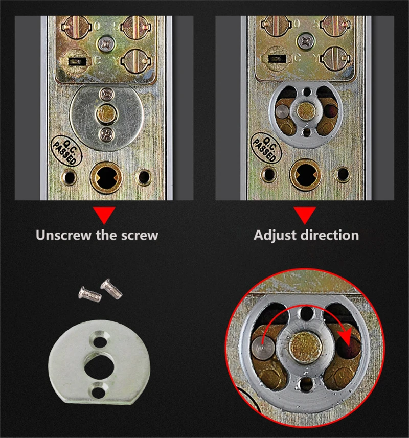 Mechanical Password Door Lock For Home Office Bedroom Furniture Door Locks Security Electronic Induction Password Key Dual Use