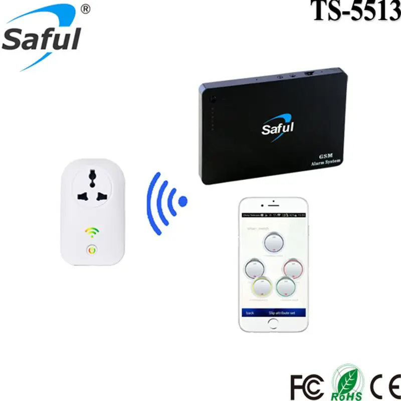 Saful автоматизации &quotумный дом&quot охранная сигнализация G3 gsm sms с android/ios app