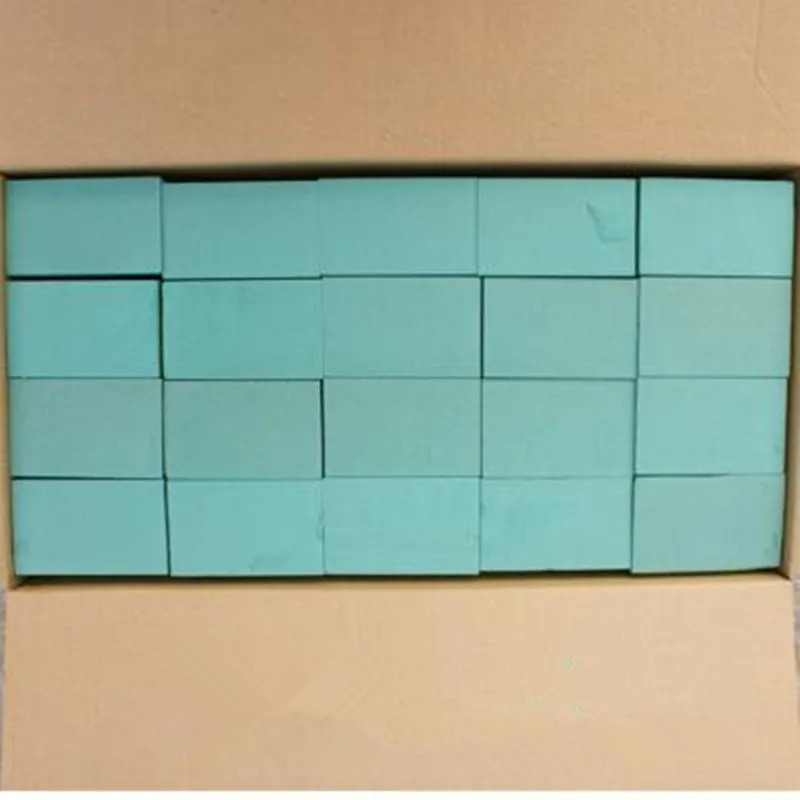 

Rectangle Flower Foam Floral Packaging Materials Flower Bouquet Decoration Wedding Party Supplies Wholesale 20 Pcs