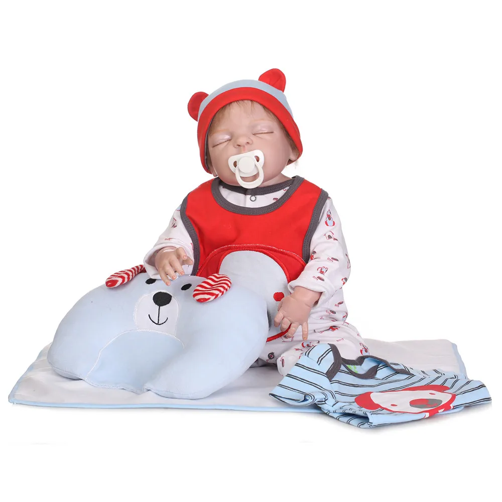 Куклы Bebe girl reborn 23 &quot полностью силиконовые куклы для маленьких мальчиков игрушки