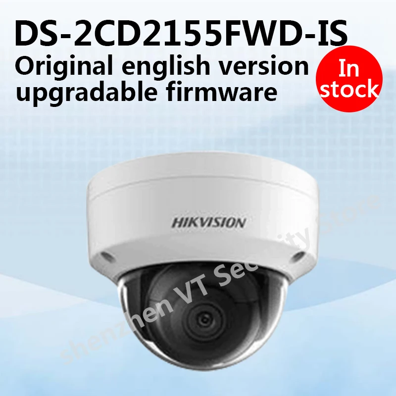 Бесплатная доставка английская версия DS 2CD2155FWD IS заменить 2CD2155F 5MP купола Камера с