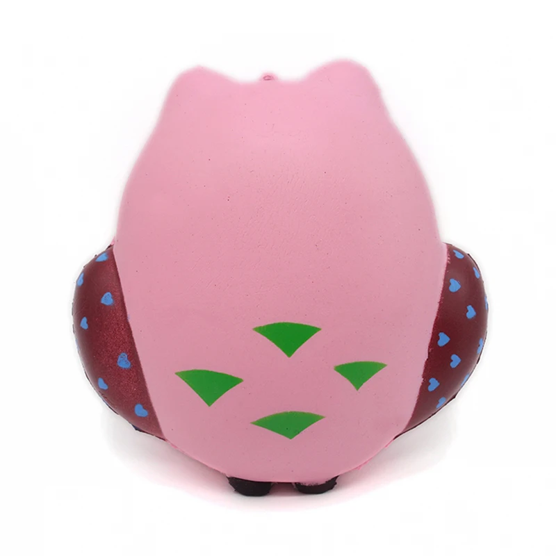 Сожмите мультфильм с милой совой для мальчиков и девочек мягкими мягкие игрушки