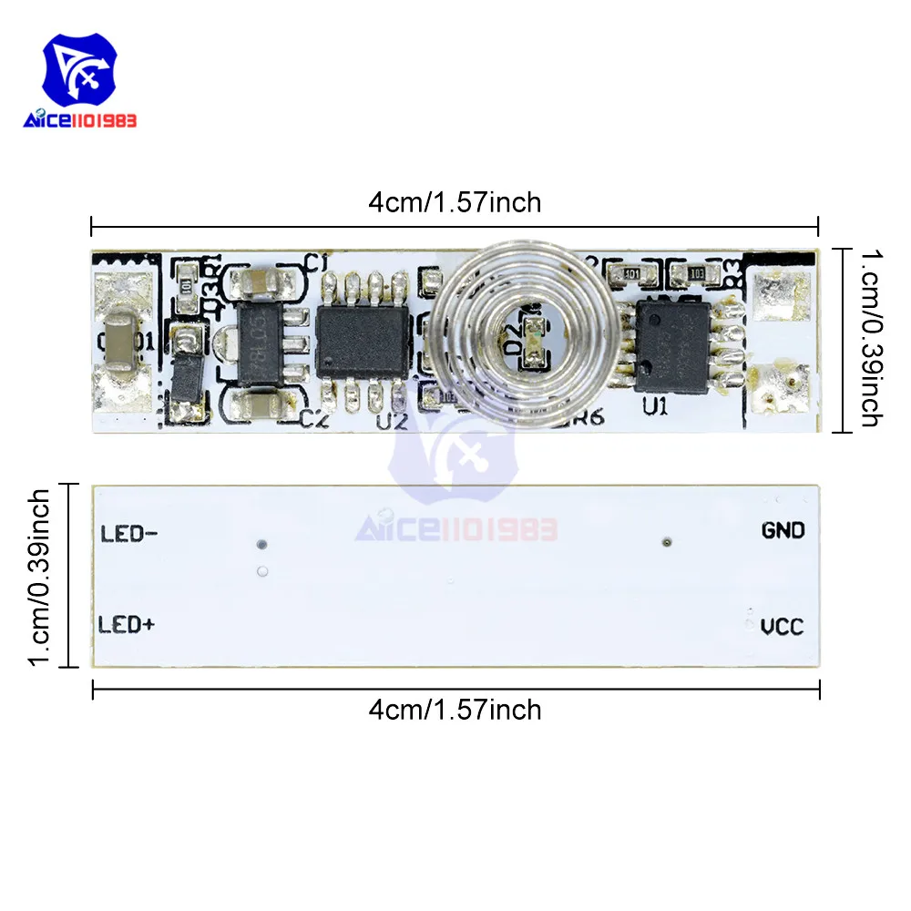 9 V-24 V 30W 3A сенсорный выключатель емкостный Сенсор модуль светодиодный затемнения Управление лампы для активного отдыха Компоненты жесткий светильник Управление; три режима