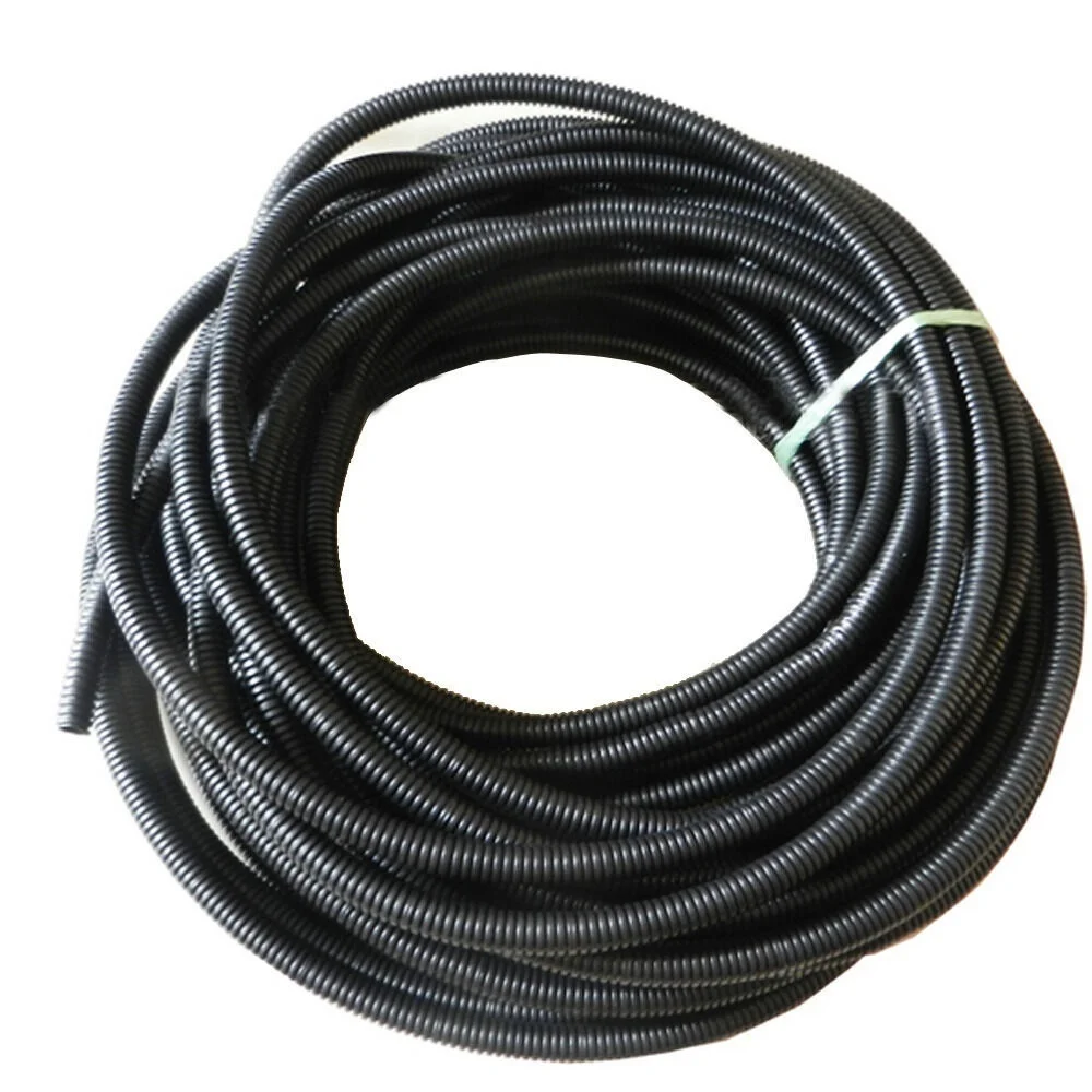 EE support 6M Length Multi-size Width Split Loom Wire Automobile Flexible Tubing Conduit Hose Black Car accessories | Автомобили и